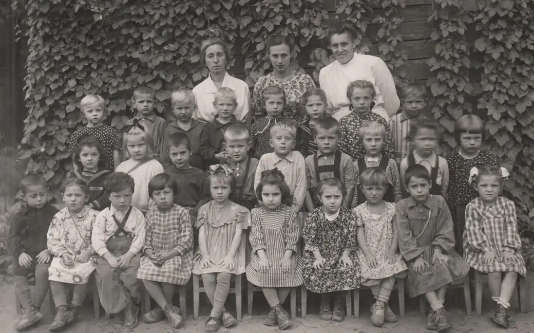 Воспитанники детского сада №4, 1951 год.