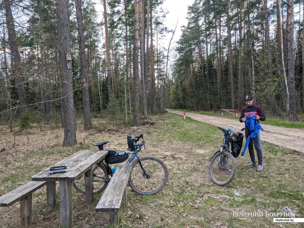 30.04.2022. Липенский сельский Совет. Вело-ПВД по дороге Магдалены Радзивилл (от ст.Уборок до ст. Завишье)