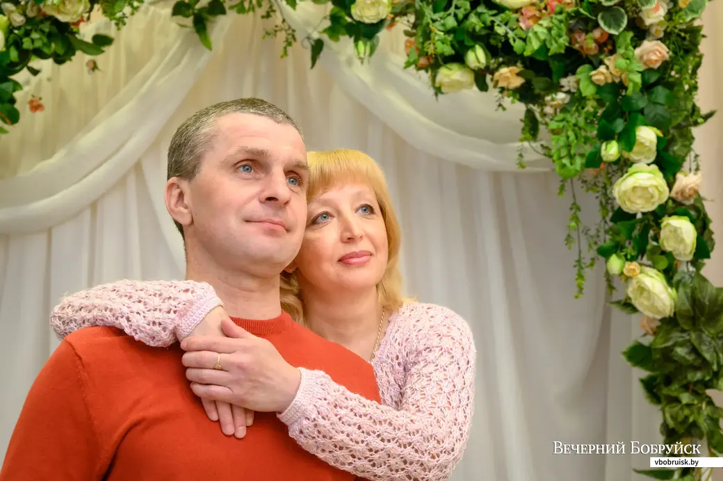 Свадебная пара. Валентина и Олег