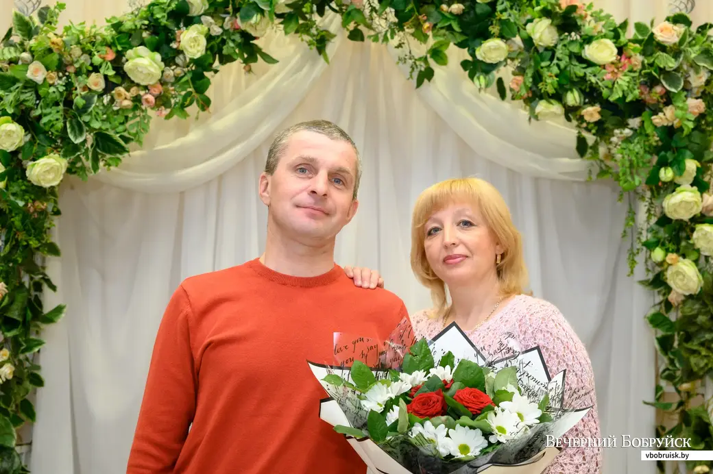 Свадебная пара. Валентина и Олег.
