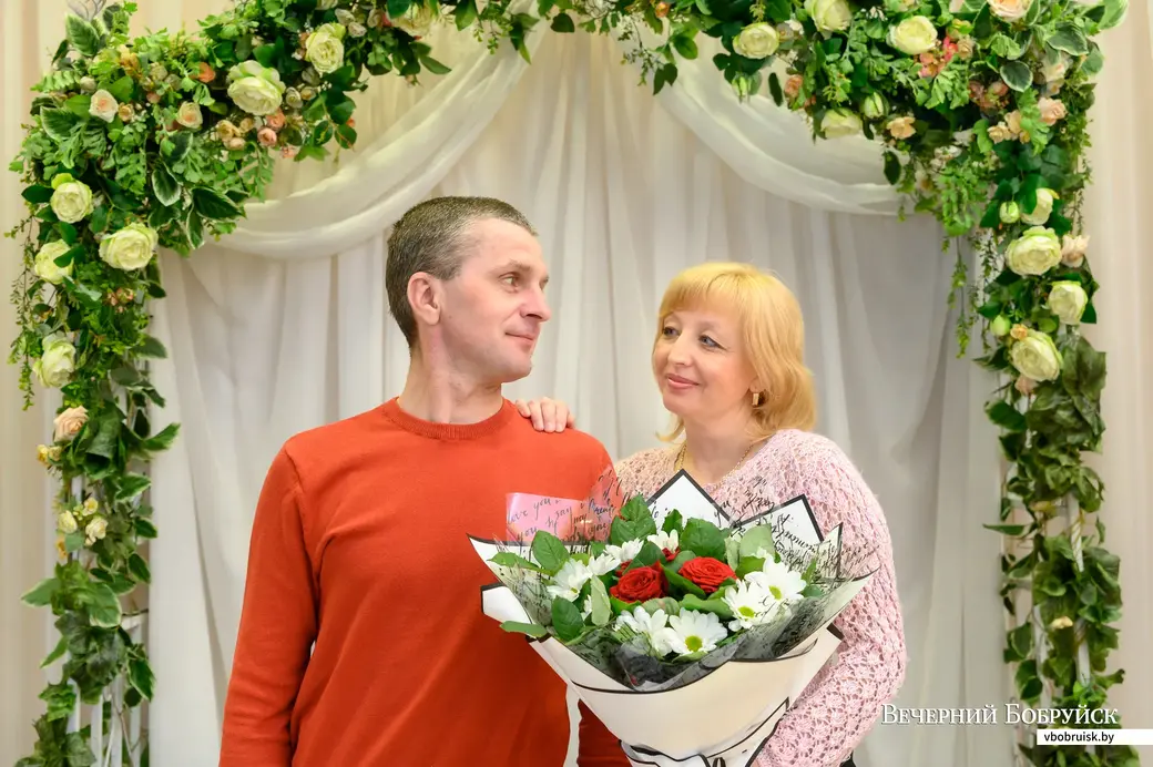 Свадебная пара. Валентина и Олег.