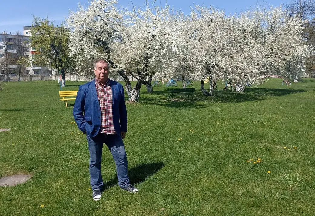 Олег Машогло радуется цветущей весне!