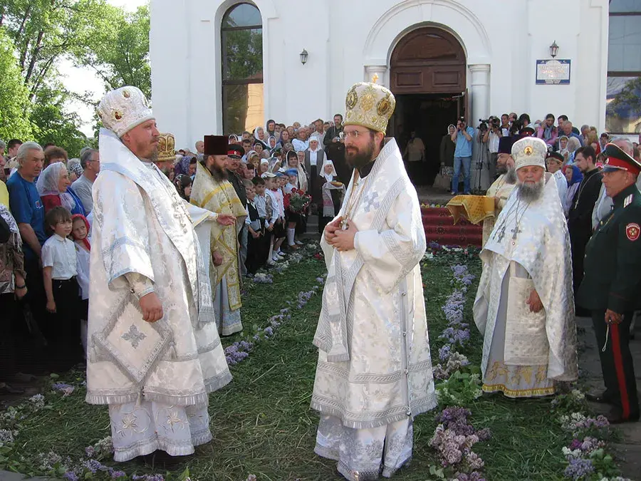 Освящение восстановленного Никольского кафедрального собора 22 мая 2007г.