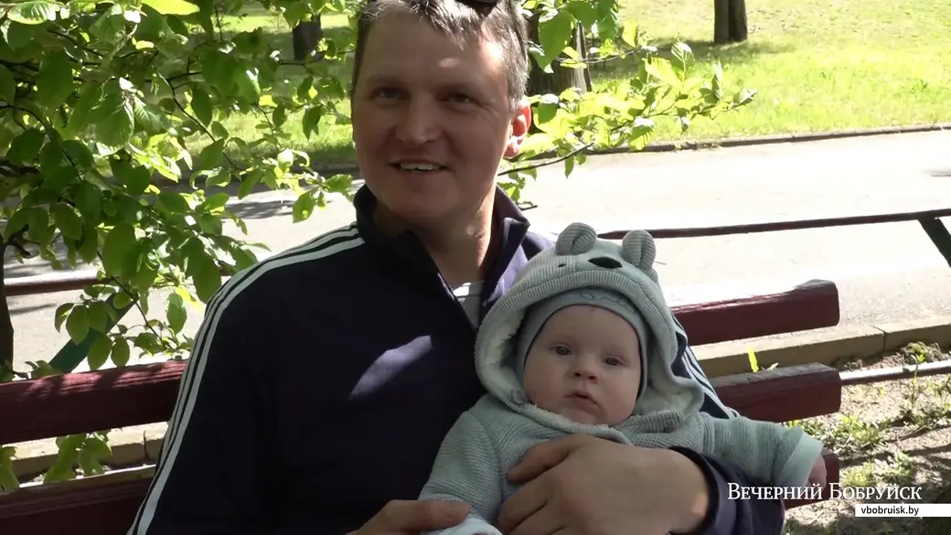 Андрей с сыном Матвеем.