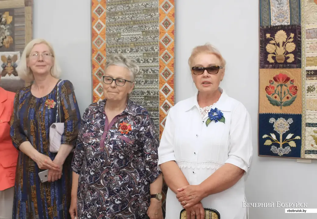 23 июня 2022 года. Открытие выставки «ТекСтильный Букет» в выставочном зале Бобруйского художественного музея.