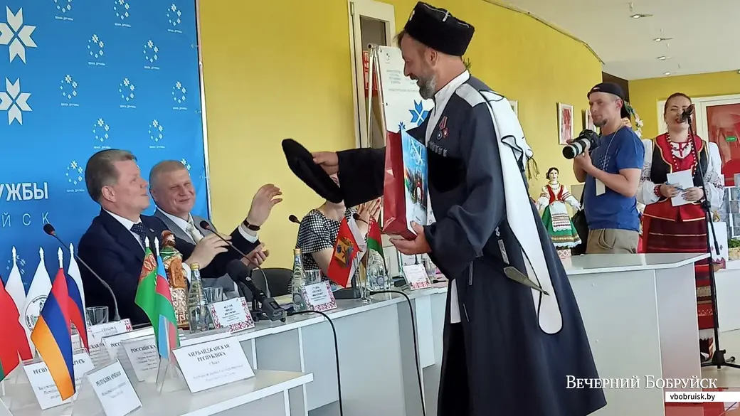 24 июня 2022 года. Пресс-конференция, посвященная открытию «Венка дружбы».