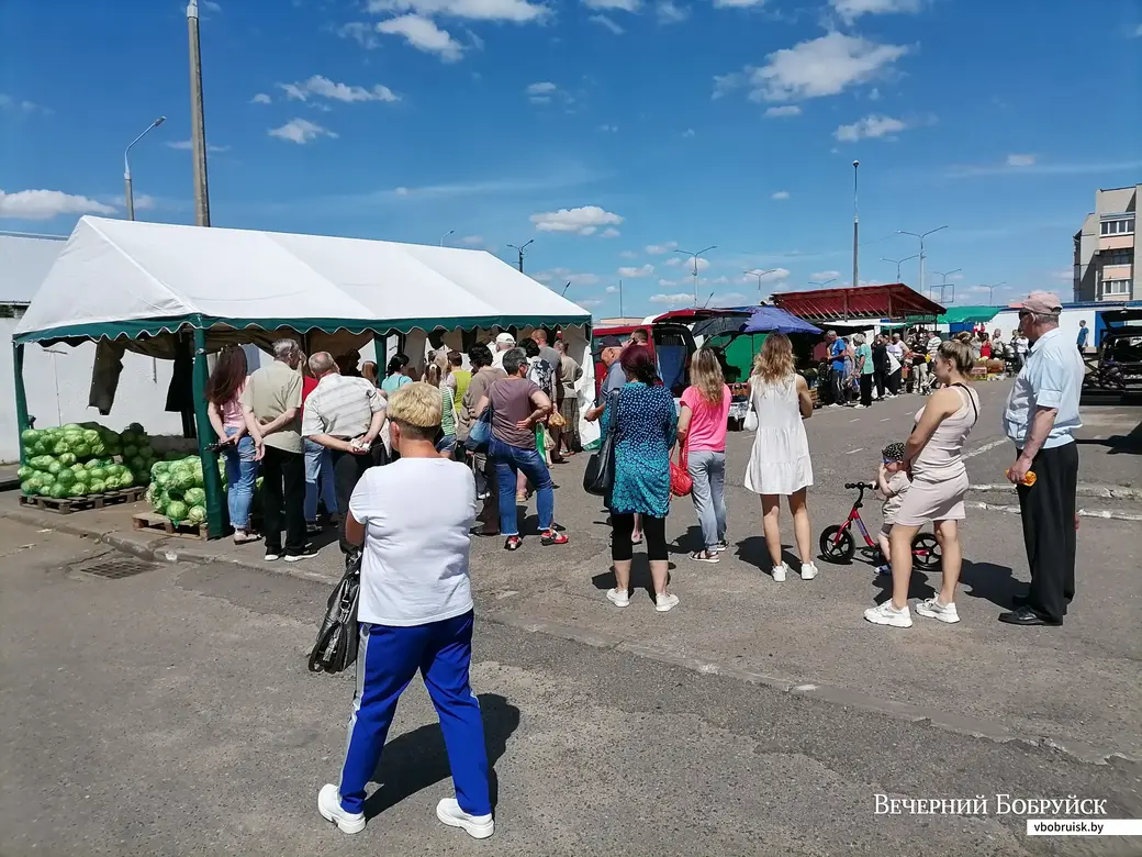 24.06.2022. Бобруйский «Северный рынок».