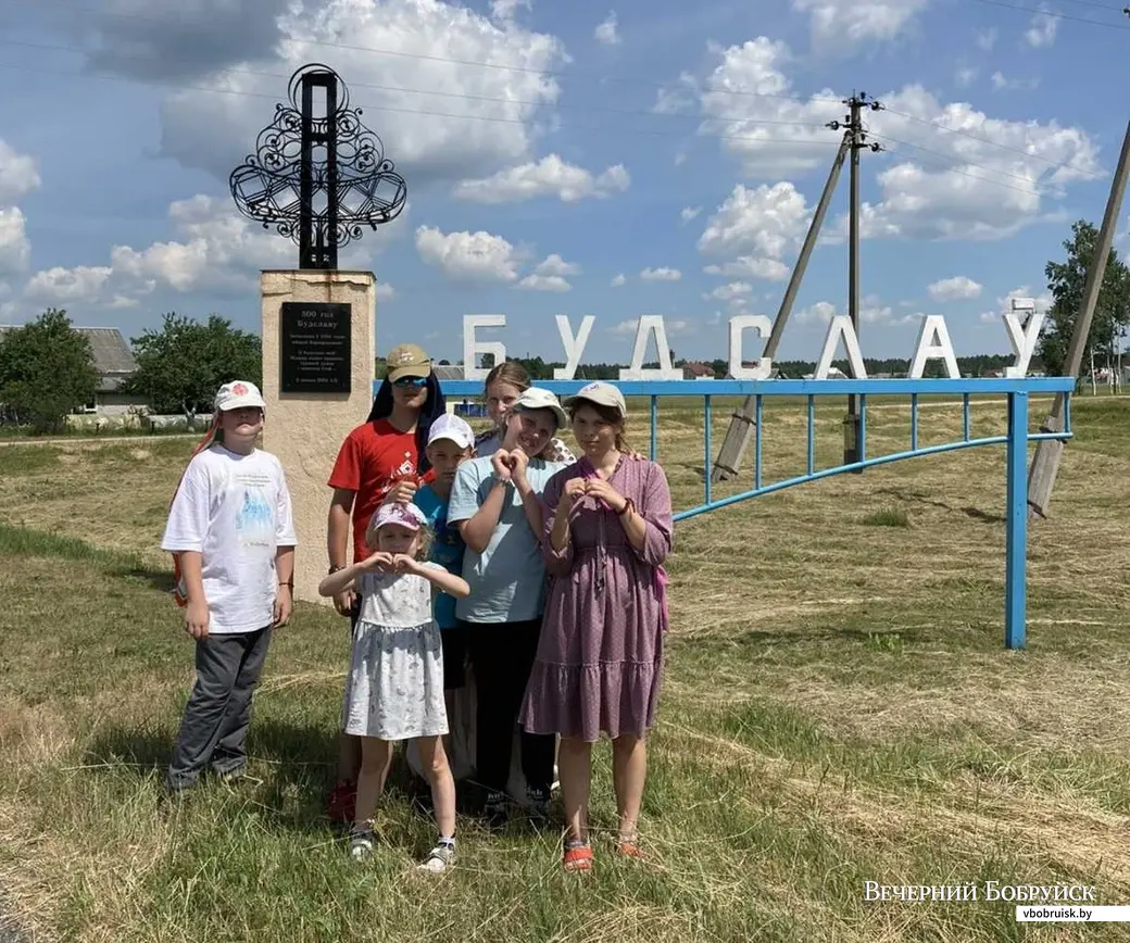 Будслаўскі фэст –2022. Сумесная калона бабруйскіх і ракаўскіх пілігрымаў
