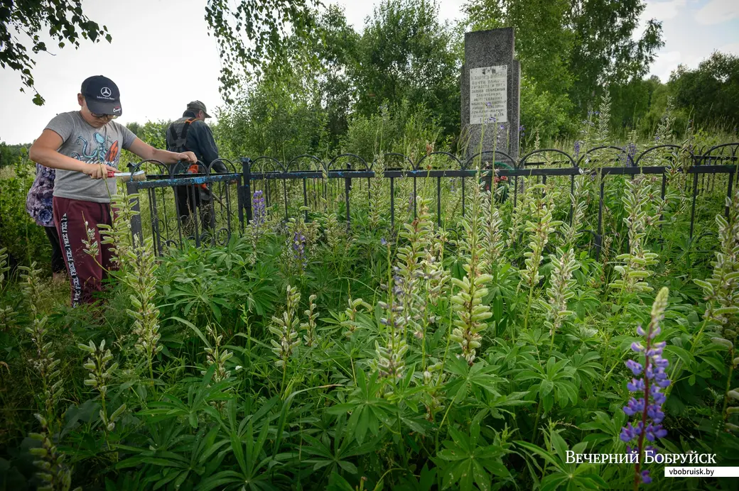 02.07.2022. Протасевичский сельский Совет. Жители деревни Евсеевичи Глусского района отправились к местам захоронений на месте сожженых деревень в урочищах Белые,