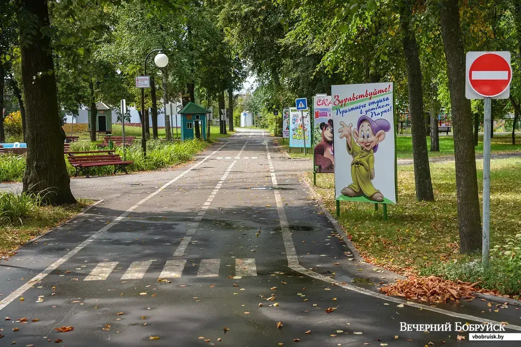 Согласно прейскуранту, посещение детского парка на своем велосипеде, гироборде, квадроцикле, электромобиле, самокате, роликах) стоит 1 рубль на весь день.