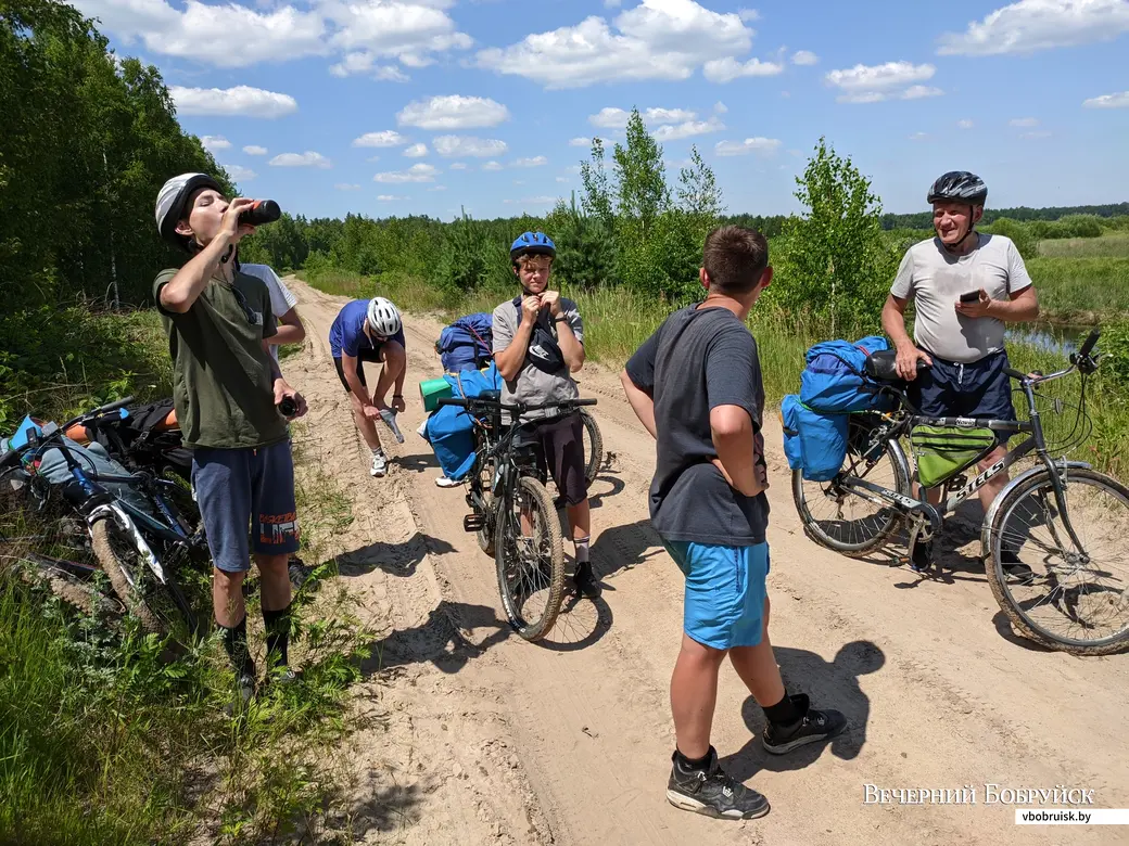 25.06.2022. Сычковский сельский Совет. Велопоход II-й категории сложности воспитанников Центра туризма краеведения и экскурсий детей и молодежи города Бобруйска к