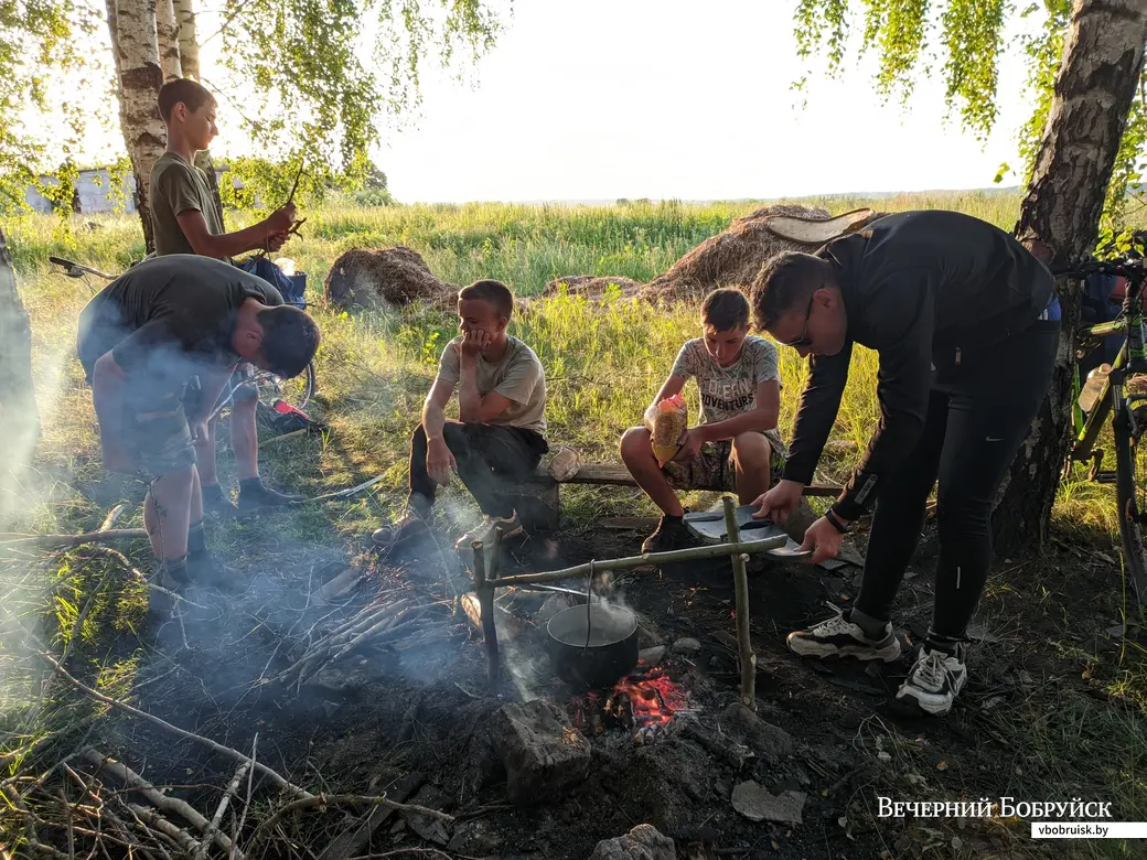30.06.2022. Вязьевский сельский Совет. Велопоход II-й категории сложности воспитанников Центра туризма краеведения и экскурсий детей и молодежи города Бобруйска к