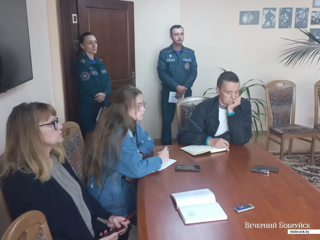 15.07.2022 Пресс-конференция в Бобруйском ГРОЧС.