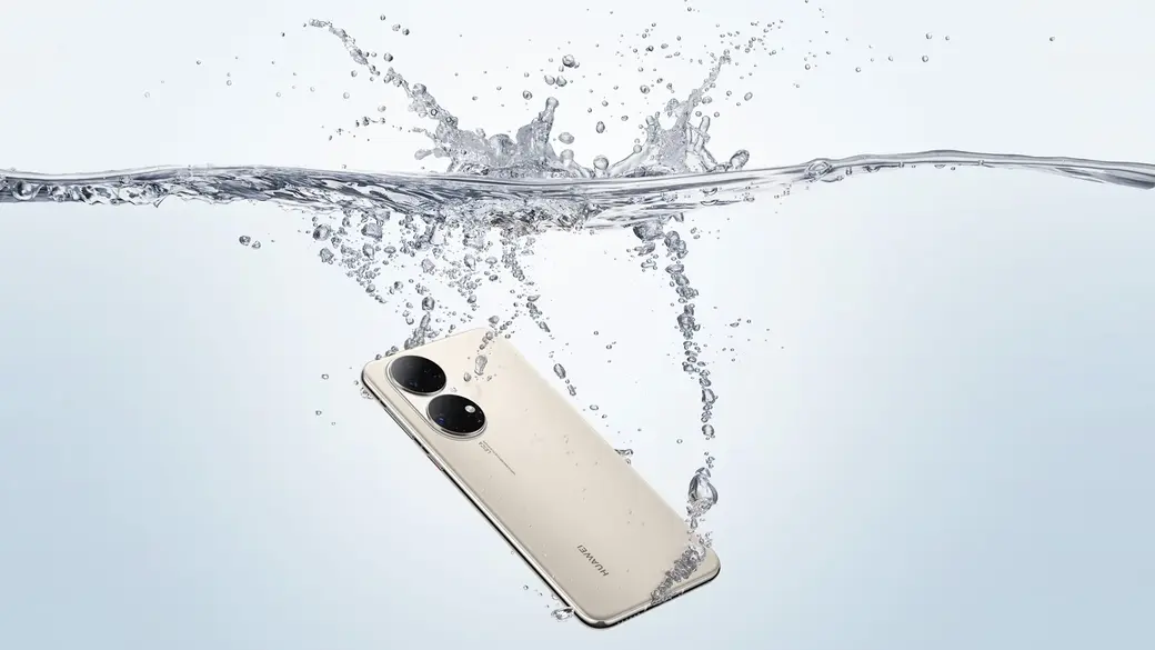 Корпус Huawei P50 обеспечивает абсолютную герметичность от проникновения пыли и влаги.