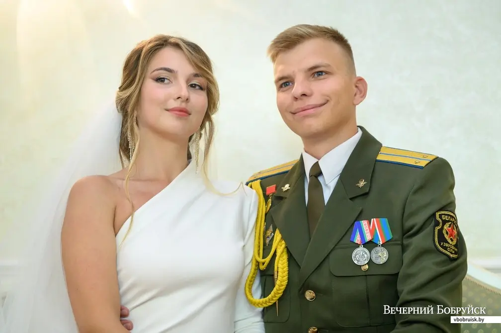 22.07.2022. Бобруйск. Свадебная пара. Злата и Константин