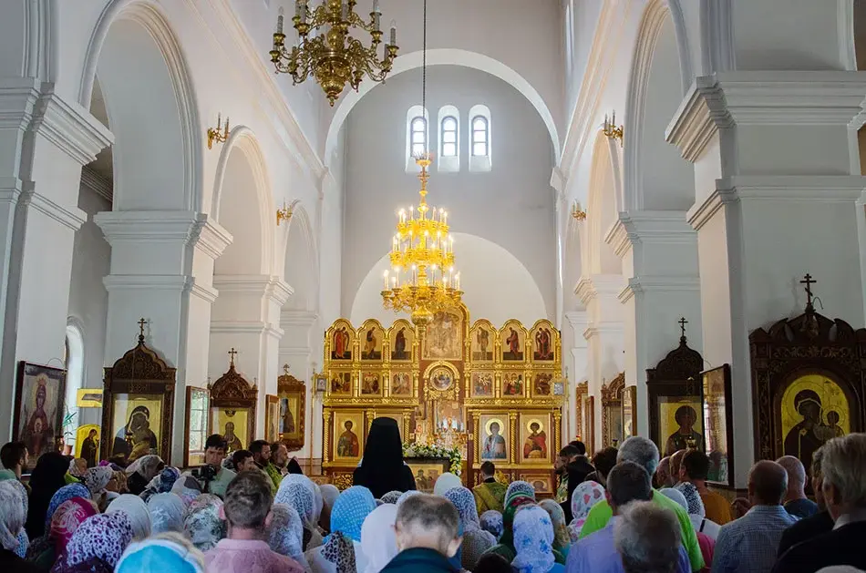 В Бобруйск прибыли мощи преподобного Сергия Радонежского.