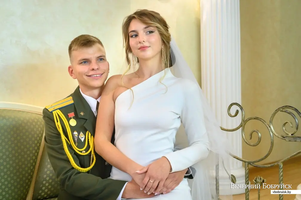 22.07.2022. Бобруйск. Свадебная пара. Злата и Константин