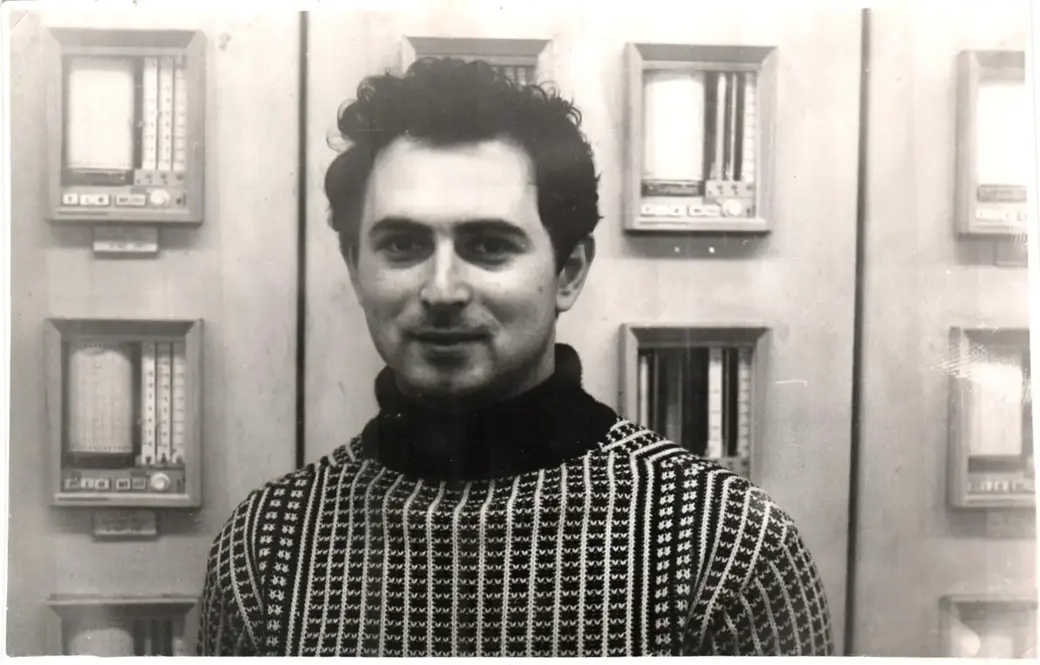 БШК, 1970-е. Начальник энергоустановки завода КГШ Александр Рагинский.