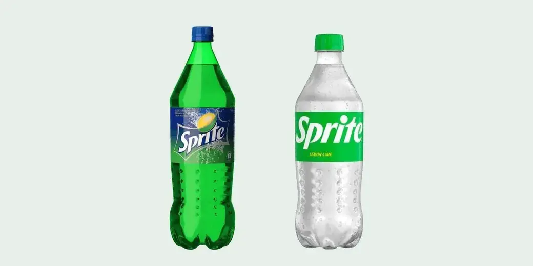 Sprite откажется от фирменной зеленой бутылки из-за ее неэкологичности.