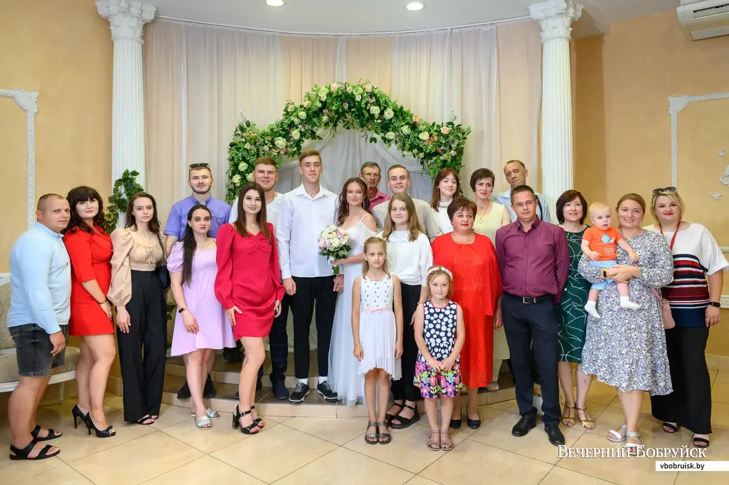 05.08.2022. Бобруйск. Свадебная пара Анна и Виталий
