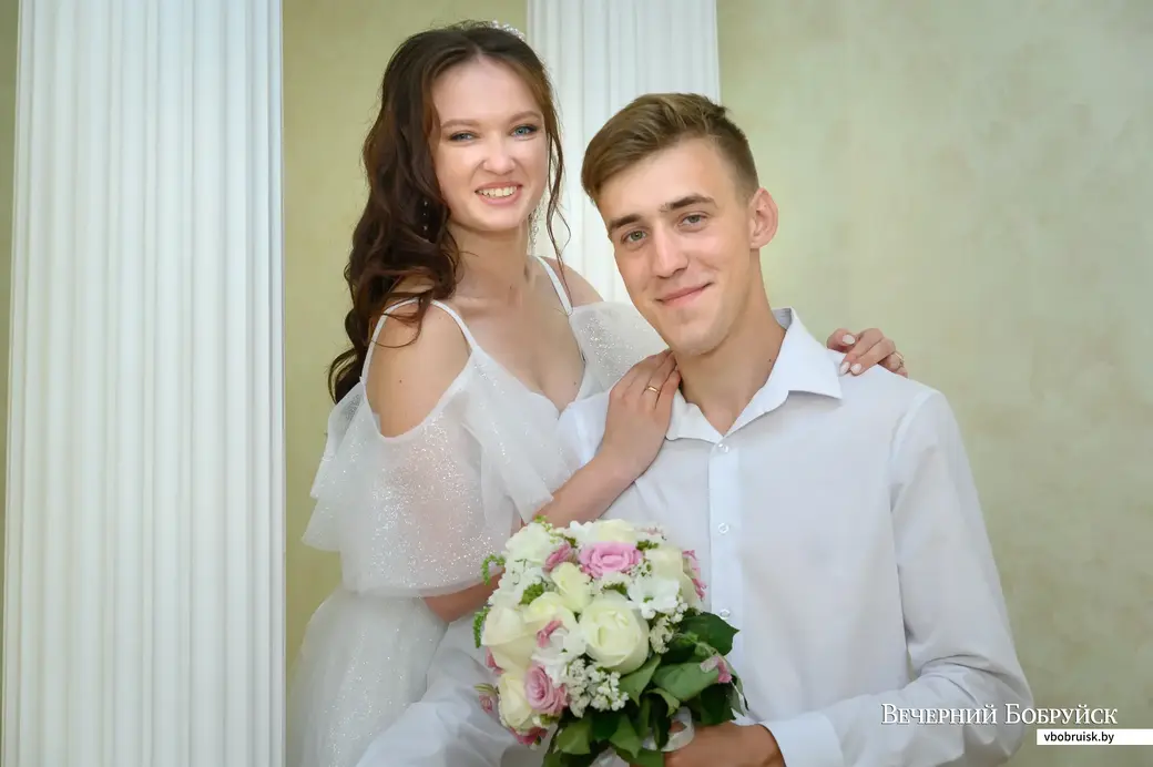 05.08.2022. Бобруйск. Свадебная пара Анна и Виталий