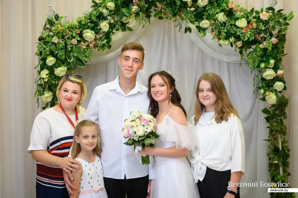 05.08.2022. Бобруйск. Свадебная пара Анна и Виталий