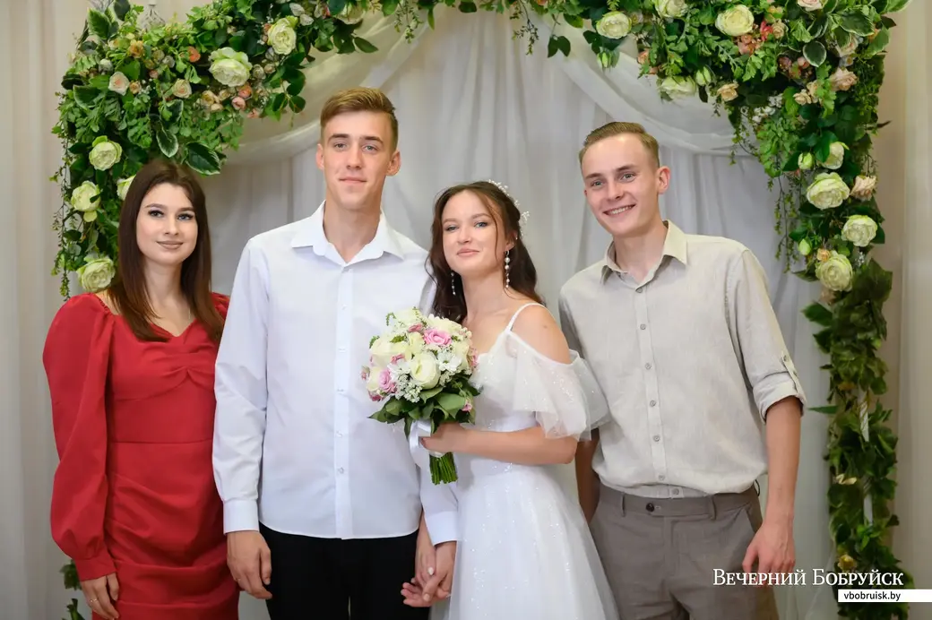 05.08.2022. Бобруйск. Свадебная пара Анна и Виталий