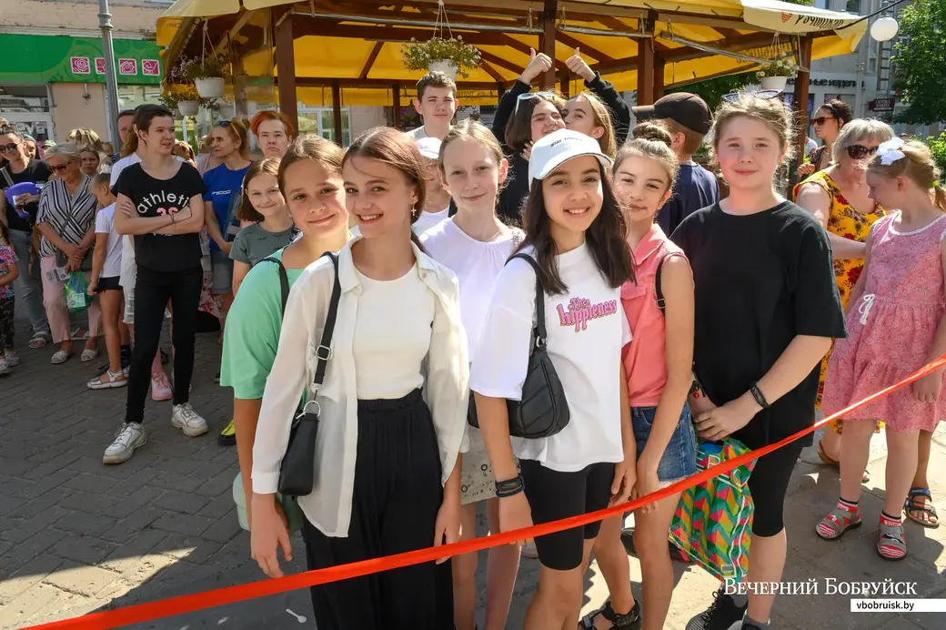 18.08.2022. Бобруйск. Торжественное открытие обновленного кафе «Лакомка»