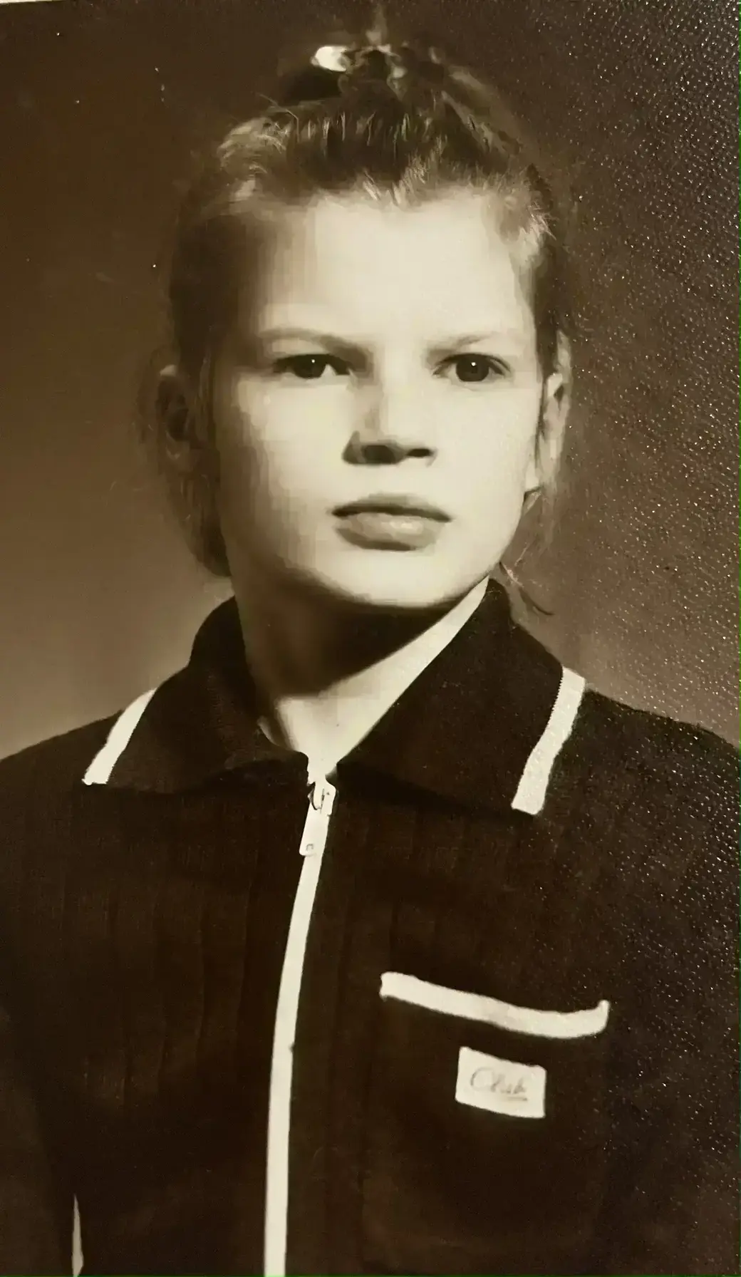 1986 год. Гимнастка.