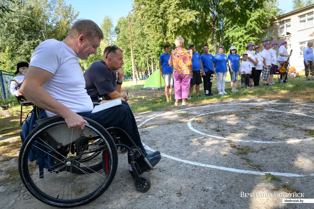24.08.2022. Бобруйск. Соревнования по туристско-прикладному многоборью для людей с инвалидностью «Турслёт 2022»