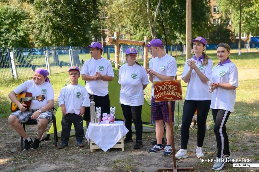 24.08.2022. Бобруйск. Соревнования по туристско-прикладному многоборью для людей с инвалидностью «Турслёт 2022»