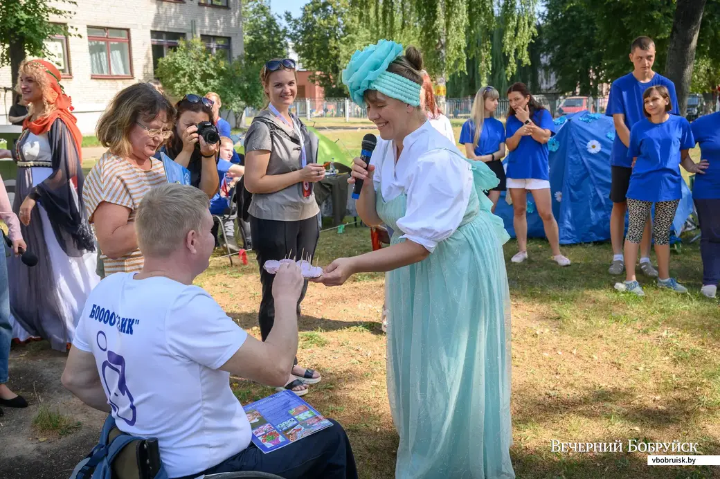 24.08.2022. Бобруйск. Соревнования по туристско-прикладному многоборью для людей с инвалидностью «Турслёт 2022»