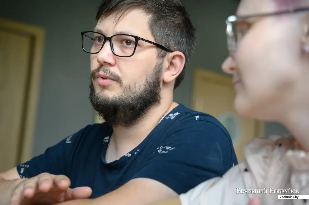27.07.2022. Бобруйск. Супруги Анастасия и Николай Лазуревич вместе борются с онкологическим заболеванием
