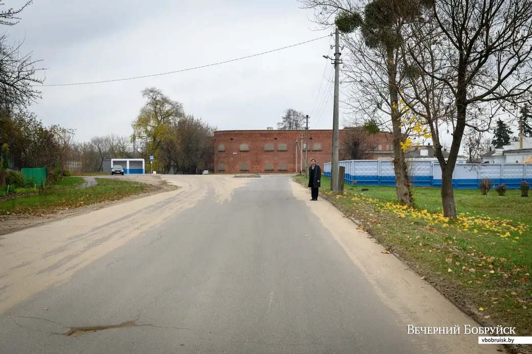 28.10.2022. Бабруйск. Віталь Мурашкевіч на сёняшняй вуліцы Ермака