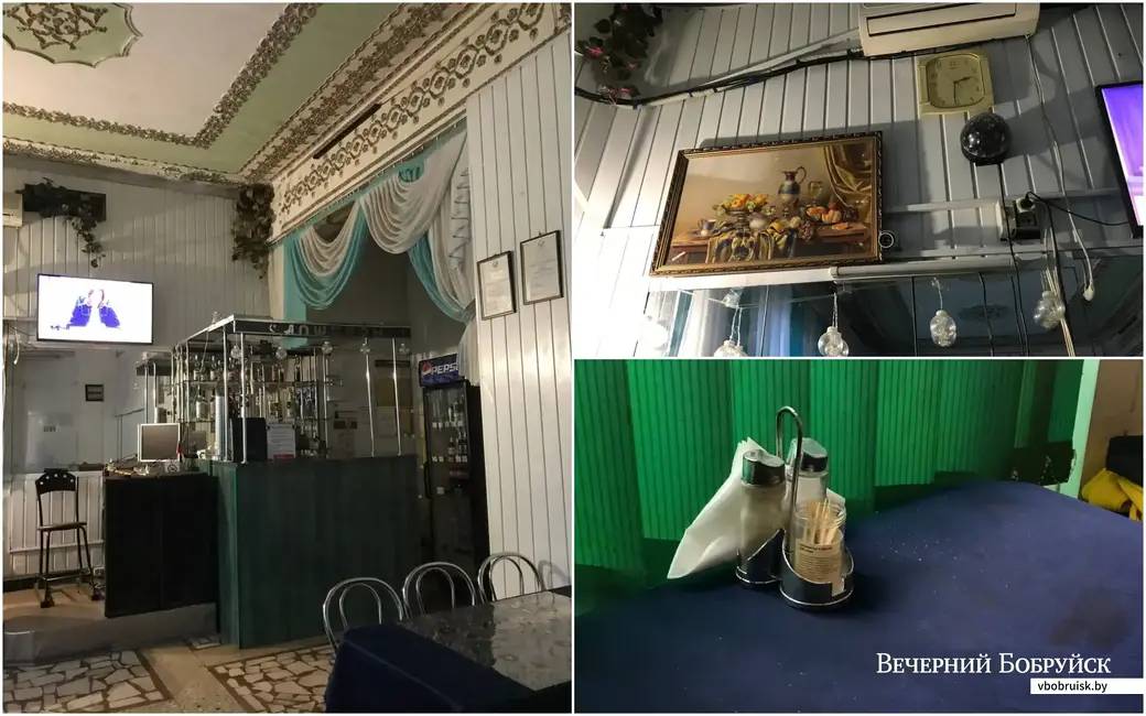 Элементы интерьера. На столе рассыпана соль.