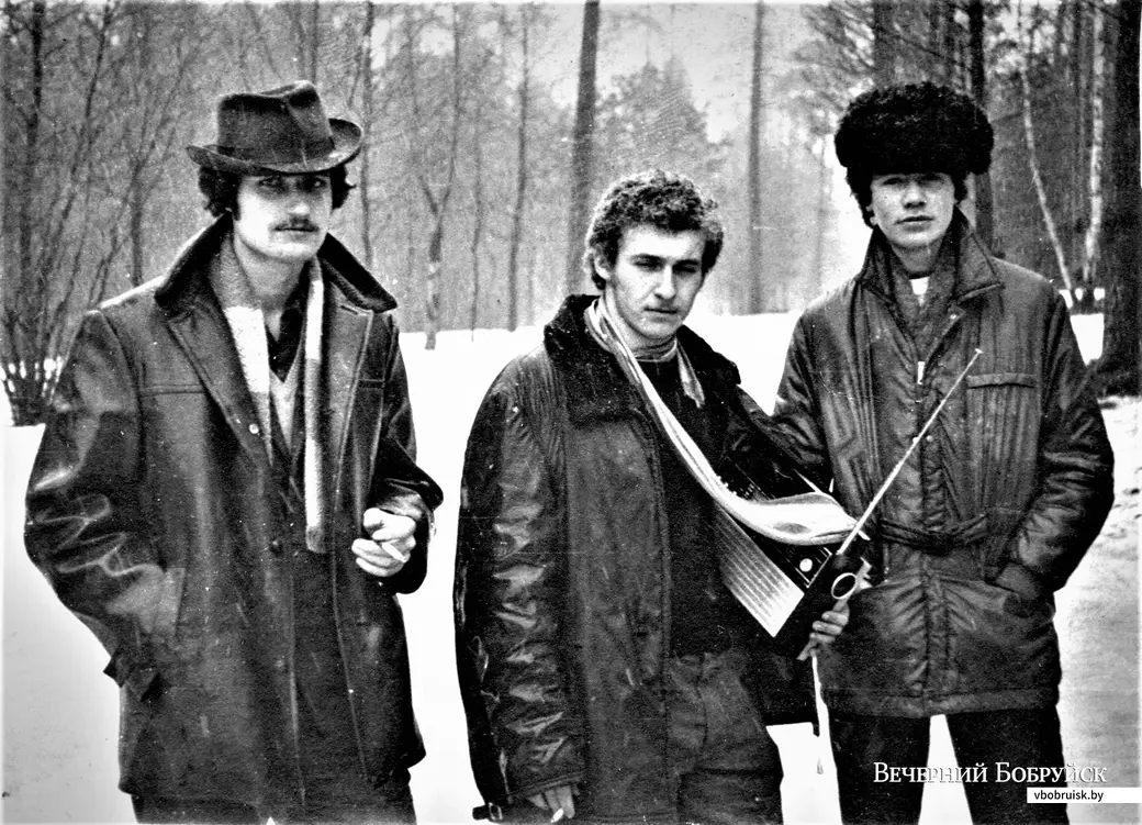 Новый год не за горами: в ожидании чудес. Могилев, Печерский лесопарк, 1975 год.