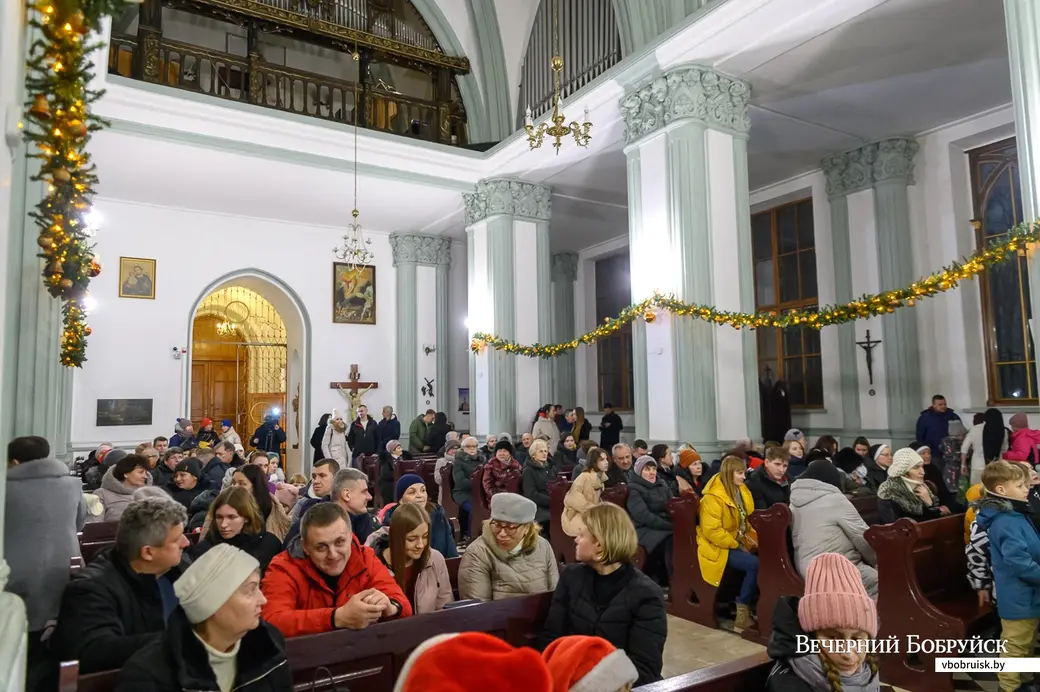 24.12.2022. Бобруйск. Детский рождественский спектакль в костеле Непорочного Зачатия Пресвятой Девы Марии
