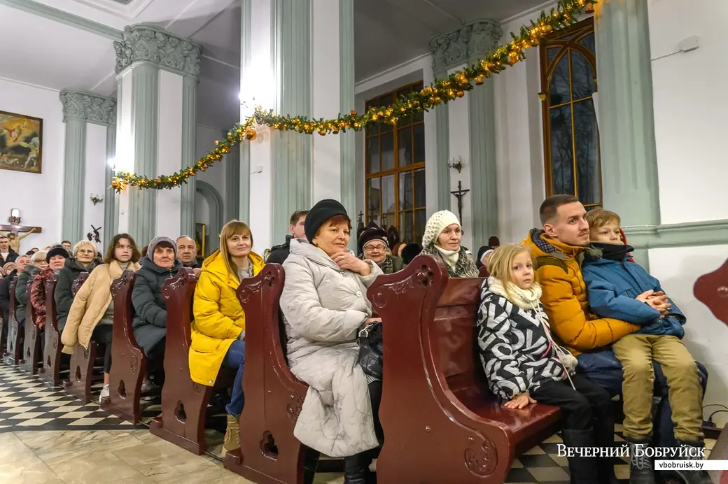 24.12.2022. Бобруйск. Детский рождественский спектакль в костеле Непорочного Зачатия Пресвятой Девы Марии