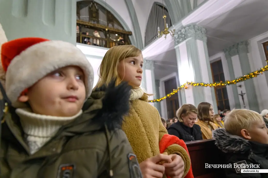 24.12.2022. Бобруйск. Детский рождественский спектакль в костеле Непорочного Зачатия Пресвятой Девы Марии