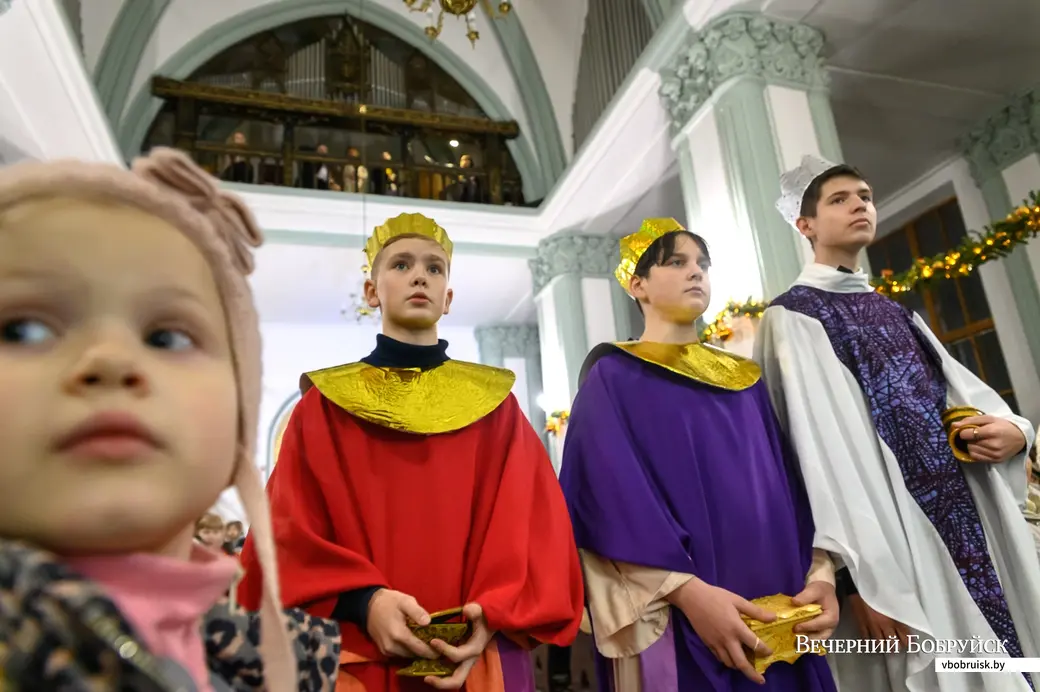 24.12.2022. Бобруйск. Детский рождественский спектакль в костеле Непорочного Зачатия Пресвятой Девы Марии