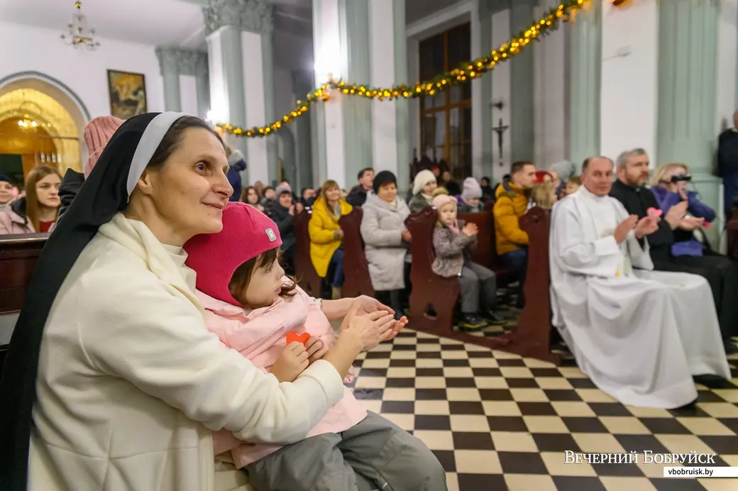 24.12.2022. Бобруйск. Детский рождественский спектакль в костеле Непорочного Зачатия Пресвятой Девы Марии