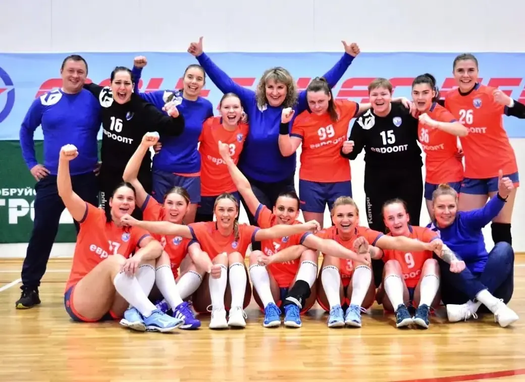 Бобруйская «Березина» вышла в «Финал четырех» Кубка Беларуси по гандболу. Фото: Гандбольный клуб «Березина».