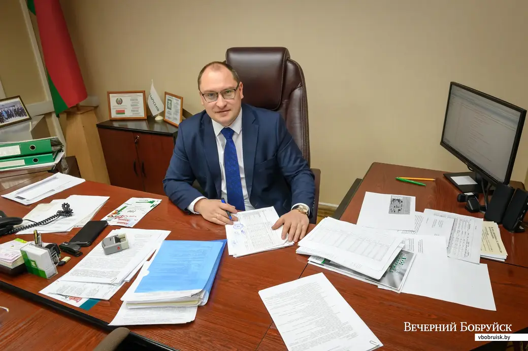 Виталий Подобед, директор Центра банковских услуг №703 г. Бобруйска.