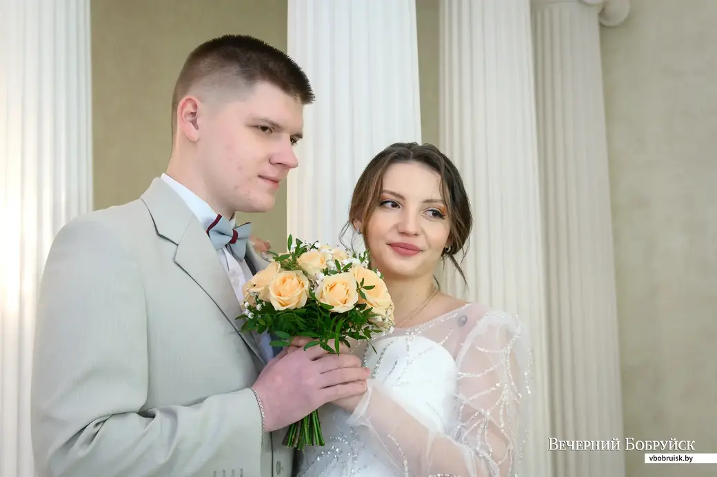 06.01.2023. Бобруйск. Свадебная пара. Ариана и Данила