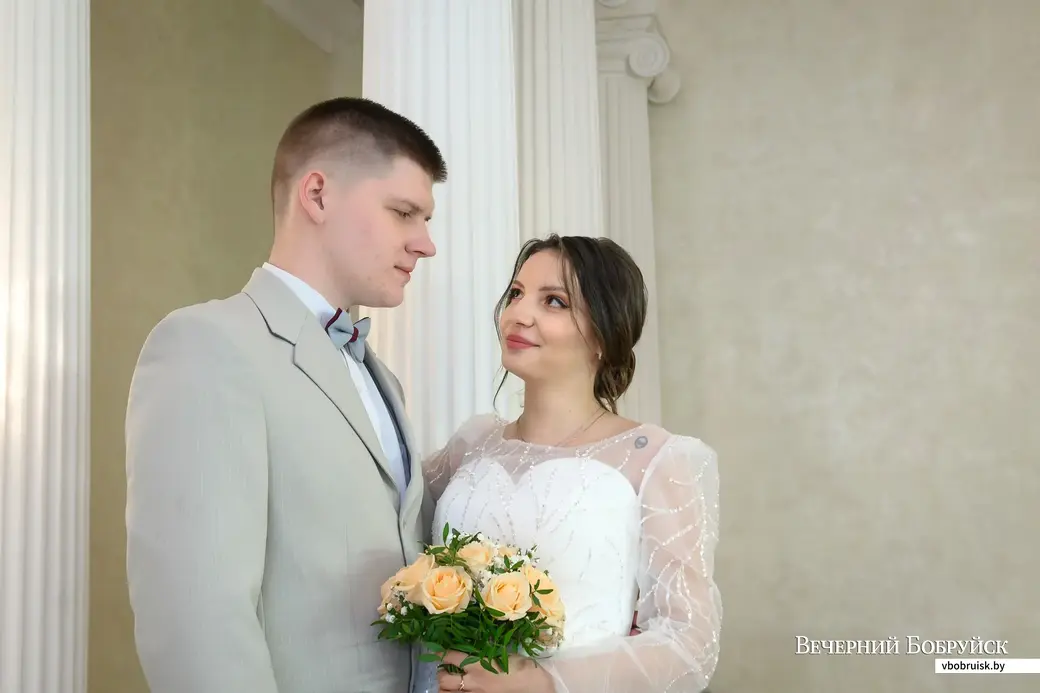 06.01.2023. Бобруйск. Свадебная пара. Ариана и Данила