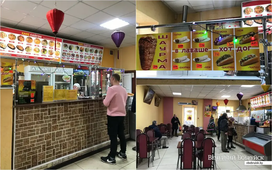 Интерьер кафе.