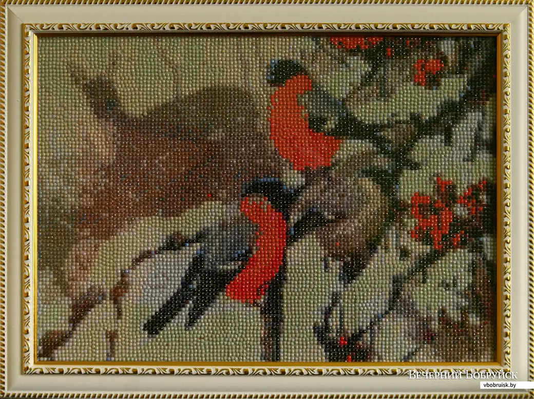 17.01.2023. Бобруйск. Картины Ирины Юшкевич.