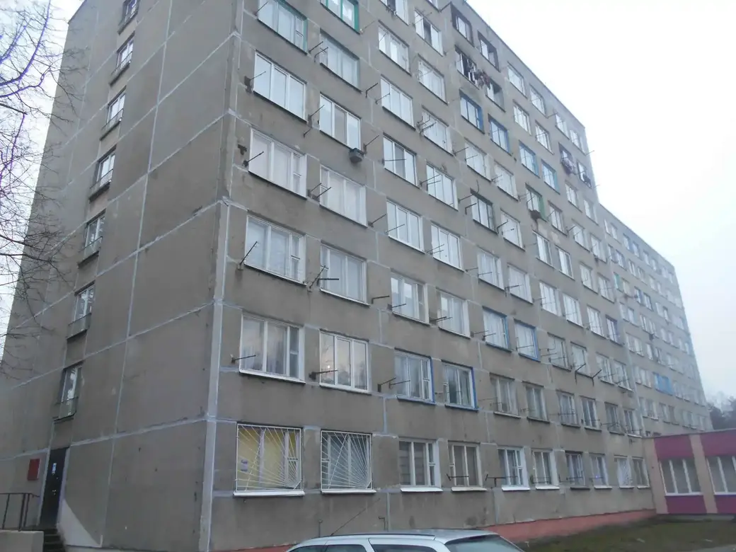 22.01.2022г. При пожаре общежития в Бобруйске эвакуированы 14 человек. Фото: Бобруйский ГРОЧС