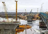 Строительство моста через Березину и паводок – кто кого? Новости реконструкции Титовского моста в Бобруйске