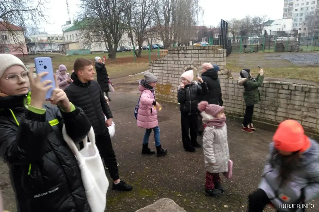 В Слуцке енот сбежал из дома, залез на дерево и уснул на самой верхушке.